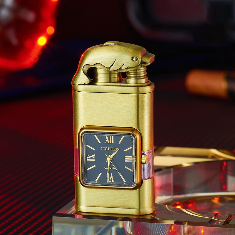 Vintage Clock Lighter