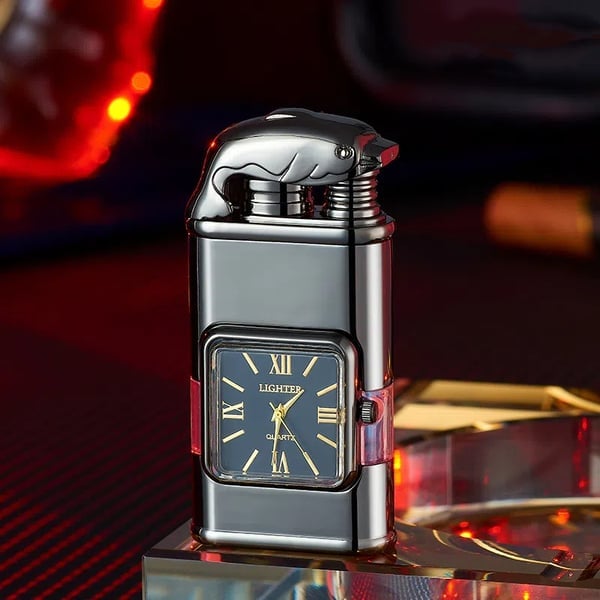 Vintage Clock Lighter