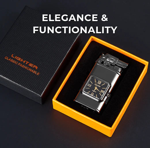 Vintage Clock Lighter