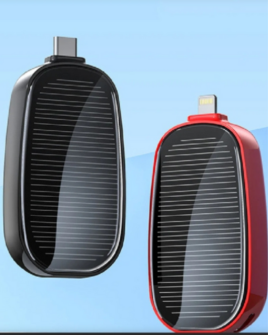 Mini Wireless Power Bank | Solar Energy