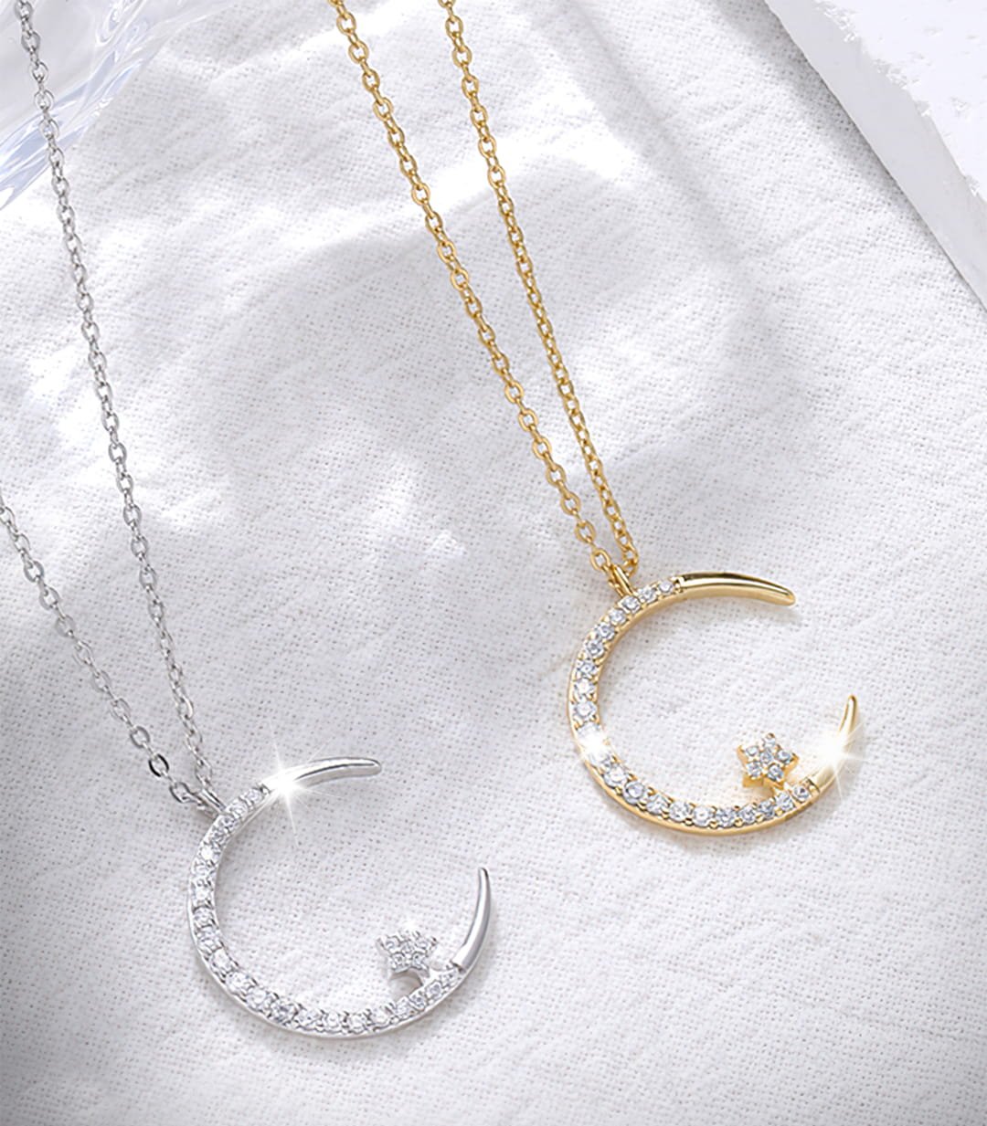 Moon & Star Necklace