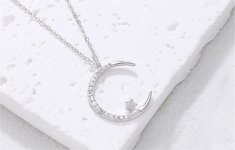 Moon & Star Necklace
