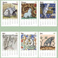 Medieval Cat Calendar 2025