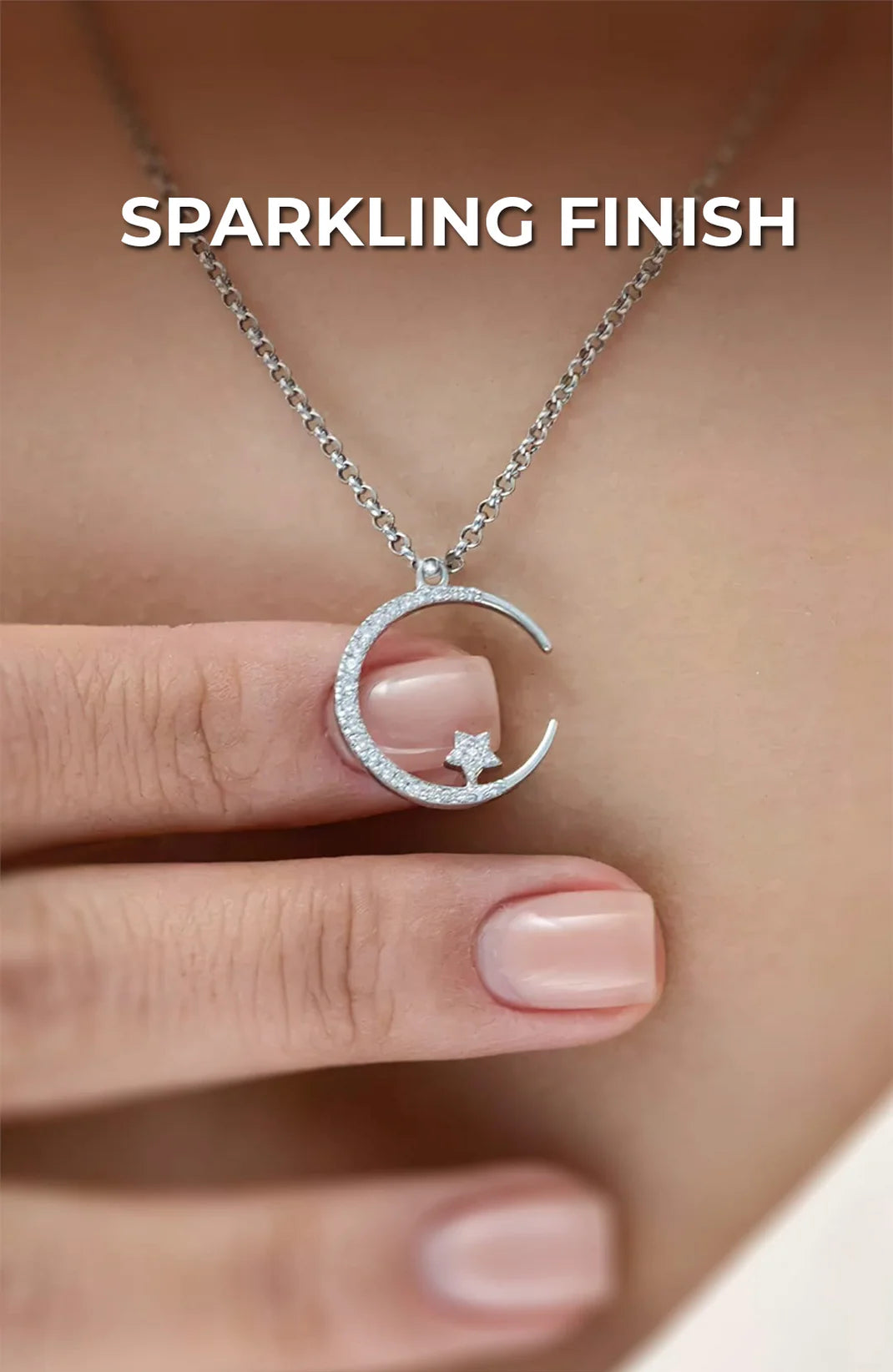 Moon & Star Necklace