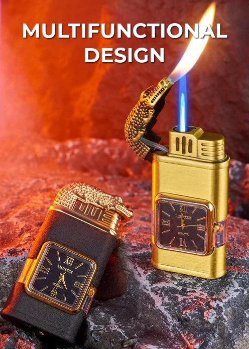 Vintage Clock Lighter
