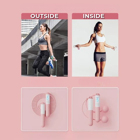 Multifunctional 2-in-1 Skipping Rope