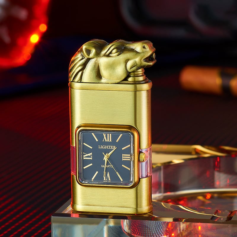Vintage Clock Lighter